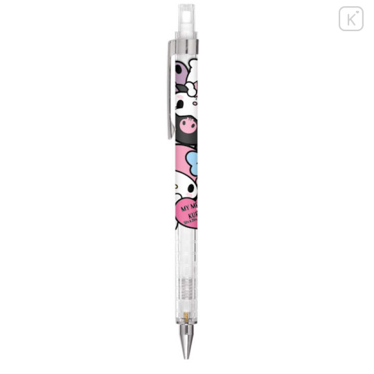 Japan Sanrio Mechanical Pencil - My Melody 50th & Kuromi 20th Anniversary Love - 1