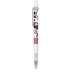 Japan Sanrio Mechanical Pencil - My Melody 50th & Kuromi 20th Anniversary Love