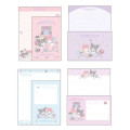Japan Sanrio Letter Writing Set - My Melody 50th & Kuromi 20th Anniversary Party Pink - 2