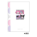 Japan Sanrio 5 Pockets A4 Clear File - My Melody 50th & Kuromi 20th Anniversary Love - 2