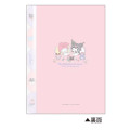 Japan Sanrio 5 Pockets A4 Clear File - My Melody 50th & Kuromi 20th Anniversary Party Pink - 2