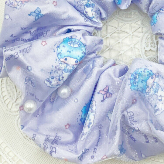 Japan Sanrio Hair Scrunchie - Little Twin Stars : Dolly Mix - 3