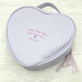 Japan Sanrio Vanity Pouch - Little Twin Stars : Dolly Mix Heart-shaped - 2
