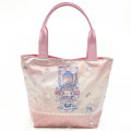 Japan Sanrio Mini Tote Bag - My Melody : Dolly Mix Pearl Pink - 1