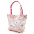 Japan Sanrio Mini Tote Bag - My Melody : Dolly Mix Pearl Pink - 2