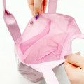 Japan Sanrio Mini Tote Bag - My Melody : Dolly Mix Pearl Pink - 3