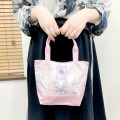 Japan Sanrio Mini Tote Bag - My Melody : Dolly Mix Pearl Pink - 4