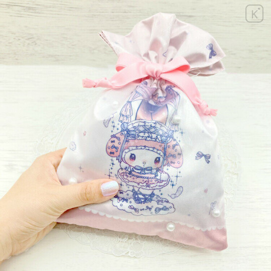 Japan Sanrio Drawstring Pouch - My Melody : Dolly Mix - 2