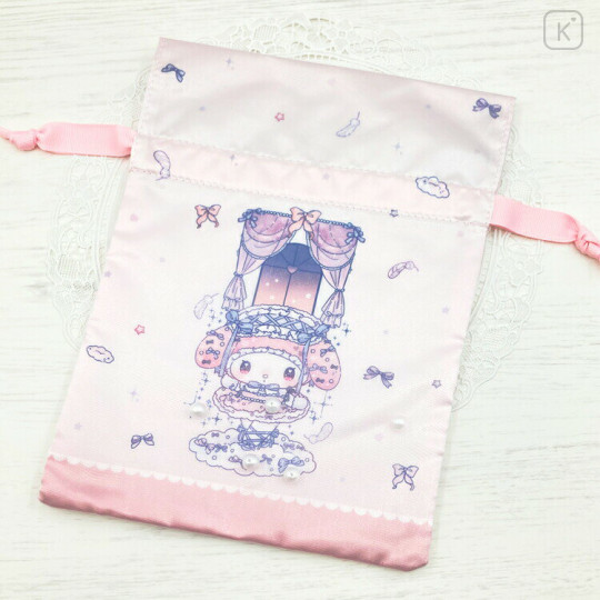 Japan Sanrio Drawstring Pouch - My Melody : Dolly Mix - 3