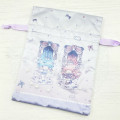 Japan Sanrio Drawstring Pouch - Little Twin Stars : Dolly Mix Pearl - 3