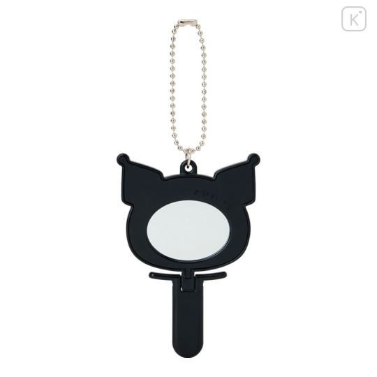 Japan Sanrio Original Mini Mirror Charm - Kuromi : Sparkly Deco Miniatures - 2