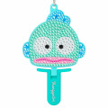 Japan Sanrio Original Mini Mirror Charm - Hangyodon : Sparkly Deco Miniatures - 3