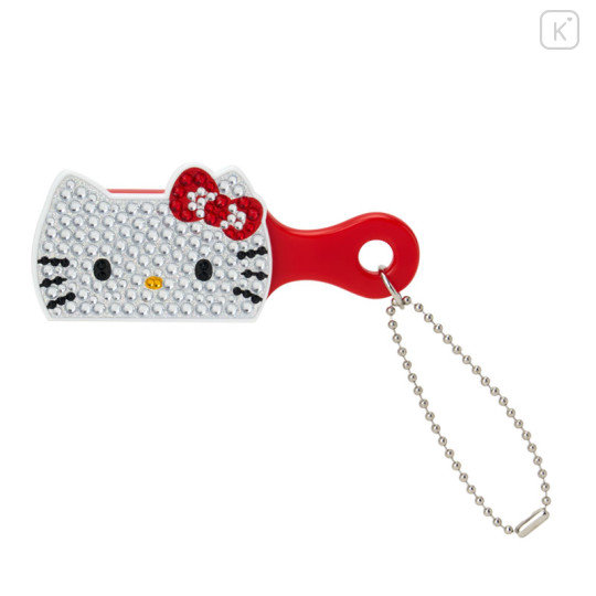 Japan Sanrio Original Mini Brush Charm - Hello Kitty : Sparkly Deco Miniatures - 1