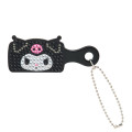 Japan Sanrio Original Mini Brush Charm - Kuromi : Sparkly Deco Miniatures - 1