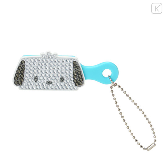 Japan Sanrio Original Mini Brush Charm - Pochacco : Sparkly Deco Miniatures - 1