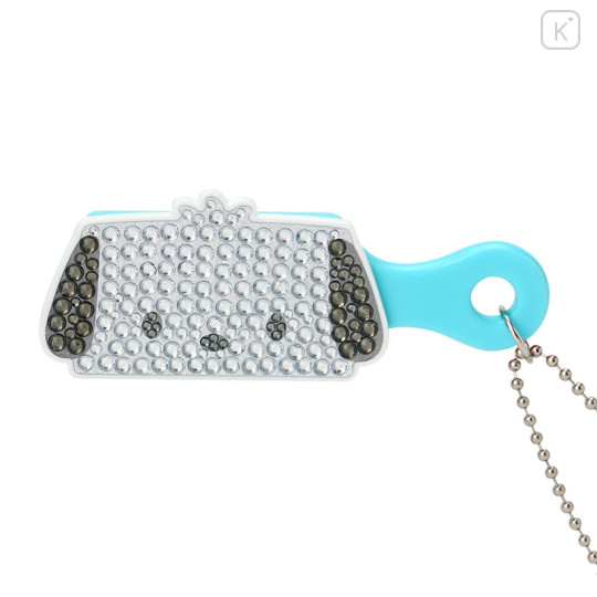 Japan Sanrio Original Mini Brush Charm - Pochacco : Sparkly Deco Miniatures - 3