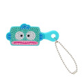 Japan Sanrio Original Mini Brush Charm - Hangyodon : Sparkly Deco Miniatures - 1