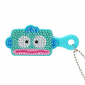 Japan Sanrio Original Mini Brush Charm - Hangyodon : Sparkly Deco Miniatures - 3