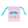 Japan Sanrio Mini Drawstring Bag - Cinnamoroll : Can't Do It - 1