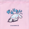 Japan Sanrio Mini Drawstring Bag - Cinnamoroll : Can't Do It - 4