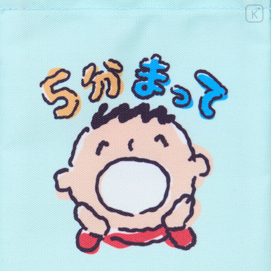 Japan Sanrio Mini Drawstring Bag - Minna No Tabo : Can't Do It - 3