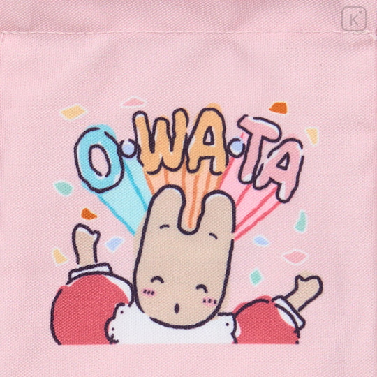 Japan Sanrio Mini Drawstring Bag - Marron Cream : Can't Do It - 3