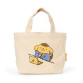 Japan Sanrio Mini Tote Bag - Pompompurin : Can't Do It - 1