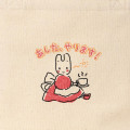 Japan Sanrio Mini Tote Bag - Marron Cream : Can't Do It - 5