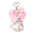 Japan Sanrio Ribbon Acrylic Keychain - Cogimyun : 10th Anniversary - 1