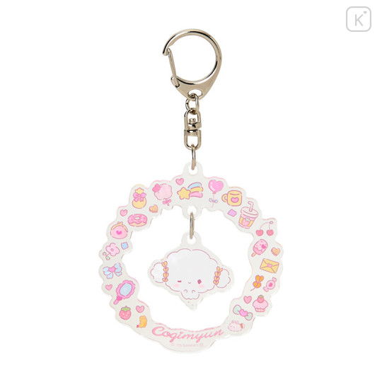Japan Sanrio Swaying Keychain - Cogimyun : 10th Anniversary Wink - 1