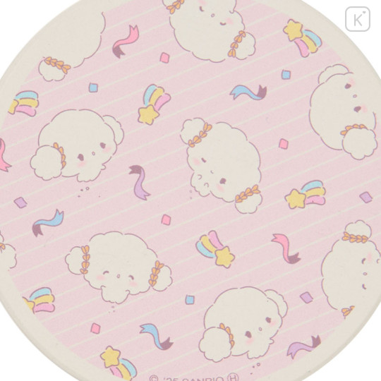 Japan Sanrio Water Absorbent Coaster - Cogimyun : 10th Anniversary Flyer - 3