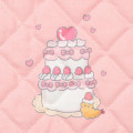 Japan Sanrio Quilted Pouch - Cogimyun : 10th Anniversary - 4