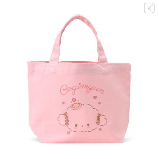 Japan Sanrio Lunch Tote Bag - Cogimyun : 10th Anniversary Pink - 1