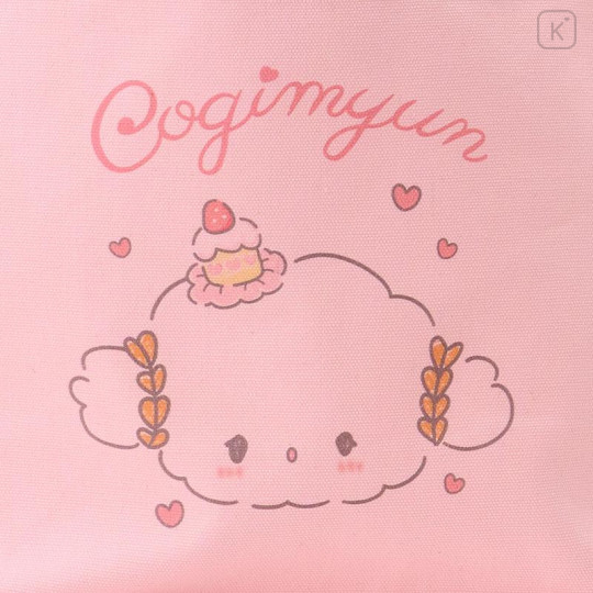 Japan Sanrio Lunch Tote Bag - Cogimyun : 10th Anniversary Pink - 4