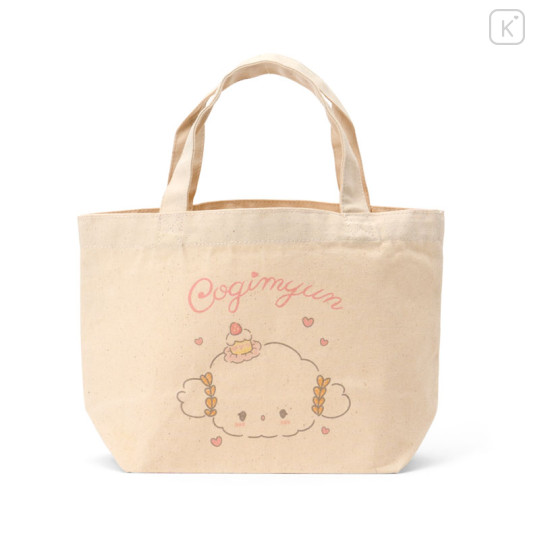 Japan Sanrio Lunch Tote Bag - Cogimyun : 10th Anniversary Beige - 1