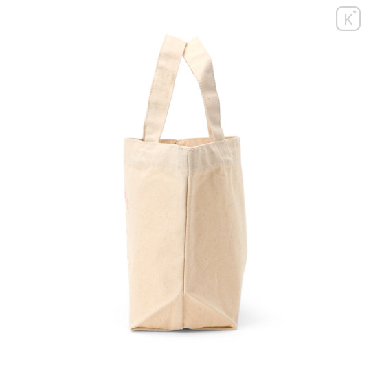 Japan Sanrio Lunch Tote Bag - Cogimyun : 10th Anniversary Beige - 2