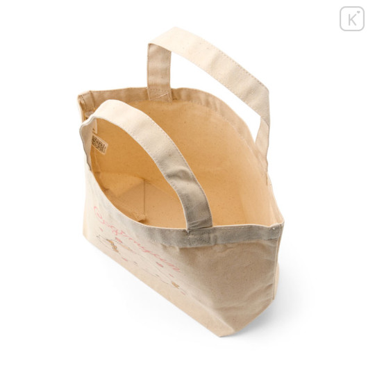 Japan Sanrio Lunch Tote Bag - Cogimyun : 10th Anniversary Beige - 3
