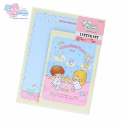 Japan Sanrio Letter Envelope Set - Little Twin Stars : 50th Anniversary Afternoon Tea