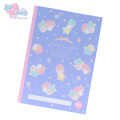 Japan Sanrio B5 Grid Notebook - Little Twin Stars : 50th Anniversary Starry Sky - 1