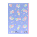 Japan Sanrio B5 Grid Notebook - Little Twin Stars : 50th Anniversary Starry Sky - 2
