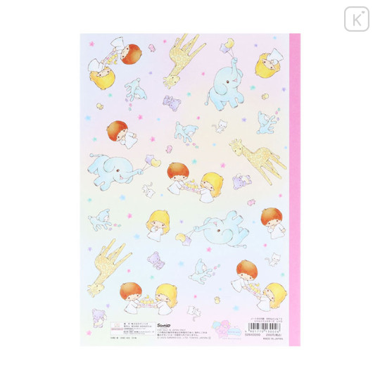 Japan Sanrio B5 Grid Notebook - Little Twin Stars : 50th Anniversary Afternoon Tea - 2