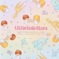 Japan Sanrio B5 Grid Notebook - Little Twin Stars : 50th Anniversary Afternoon Tea - 4