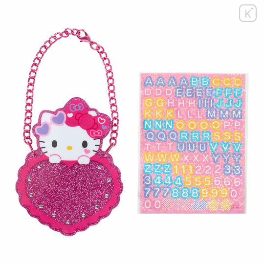 Japan Sanrio Original Custom Name Board Charm - Hello Kitty : Academy Sparkle Festival - 2