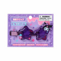 Japan Sanrio Original Bangs Clip - Kuromi : Academy Sparkle Festival - 1