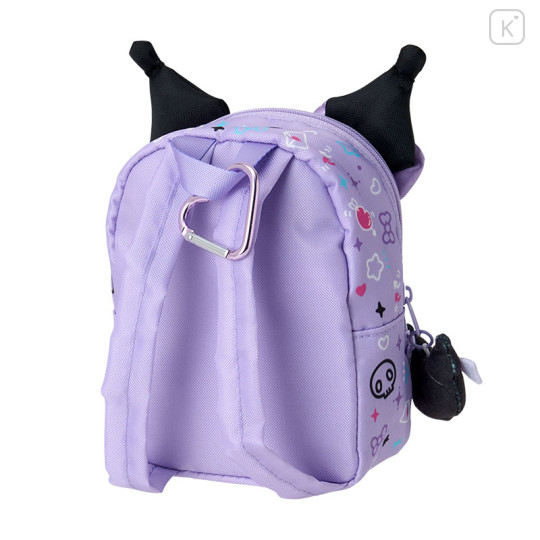 Japan Sanrio Original Backpack-style Pouch - Kuromi : Academy Sparkle Festival - 2