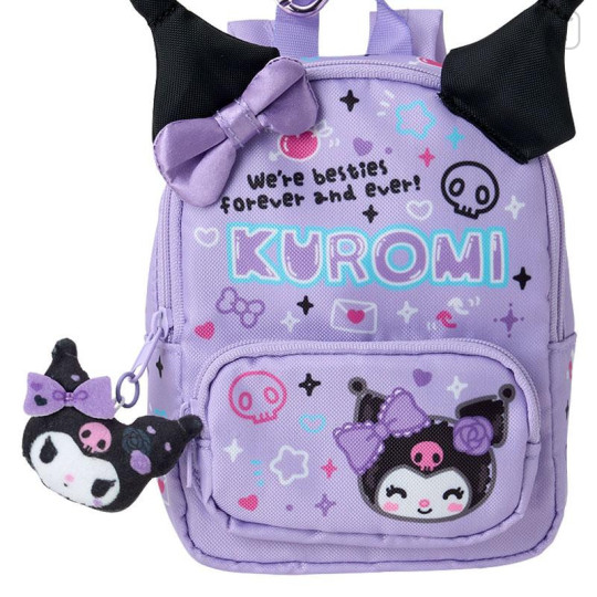 Japan Sanrio Original Backpack-style Pouch - Kuromi : Academy Sparkle Festival - 4