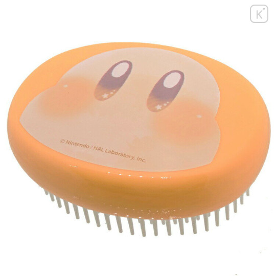 Japan Kirby Mini Hair Brush - Waddle Dee : Face - 1