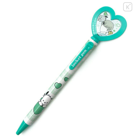 Japan Sanrio Ballpoint Pen - Pochacco : Heart Shaped Photo Frame Enjoy Idol - 1
