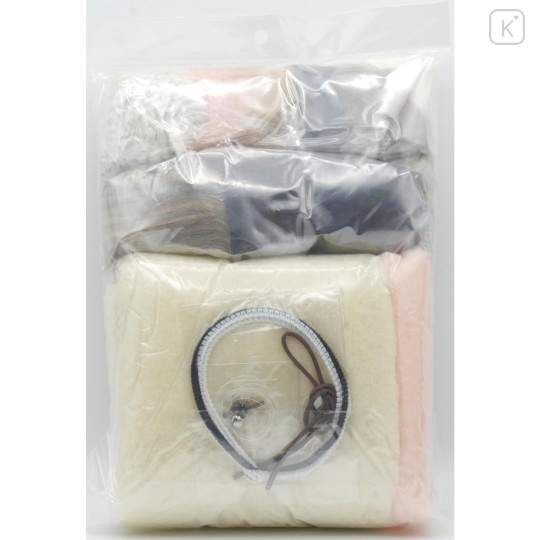 Japan Hamanaka Wool Needle Felting Hair Transplantation Kit - Brown Tabby - 4