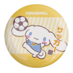 Japan Sanrio Can Badge Pin - Cinnamoroll : After School Activities Soccer Football Team